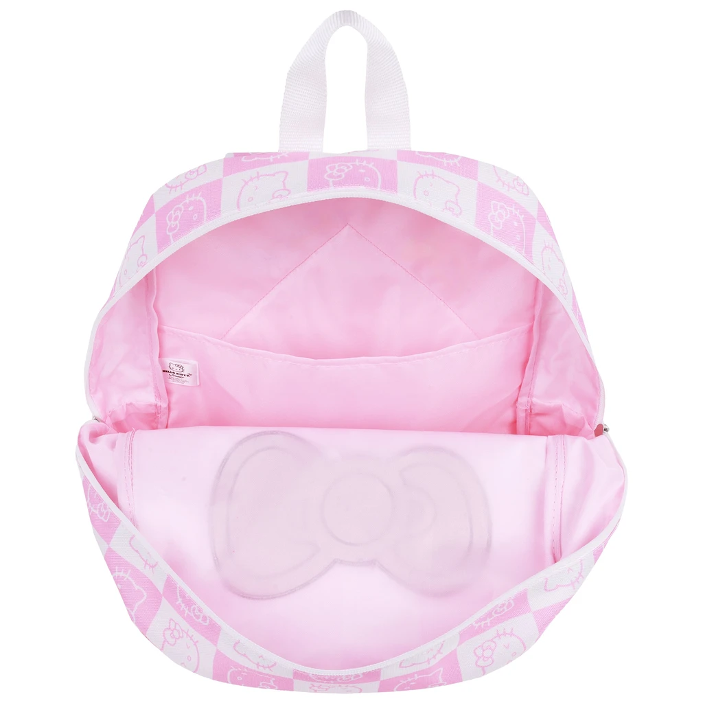 Ful Hello Kitty All-Over Print Backpack With Lunchbox & 3D Charm