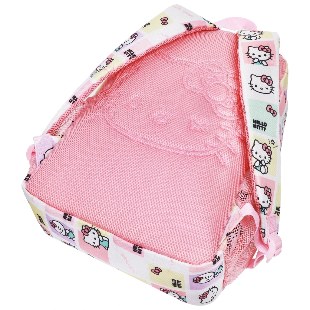 Ful Hello Kitty Plush Face Backpack With 3D Bow