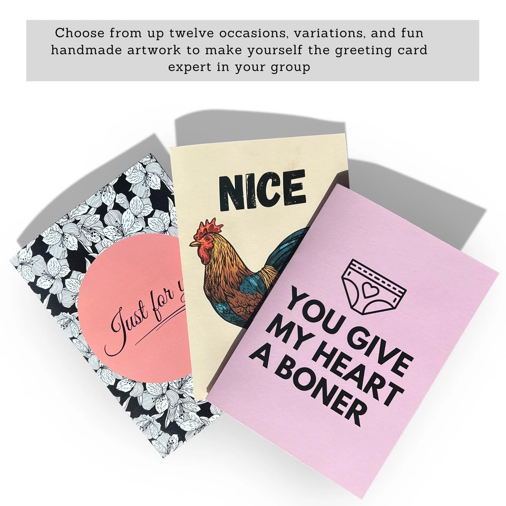 Dick At Your Door I Have a Small Penis! Never-Ending Prank Greeting Card