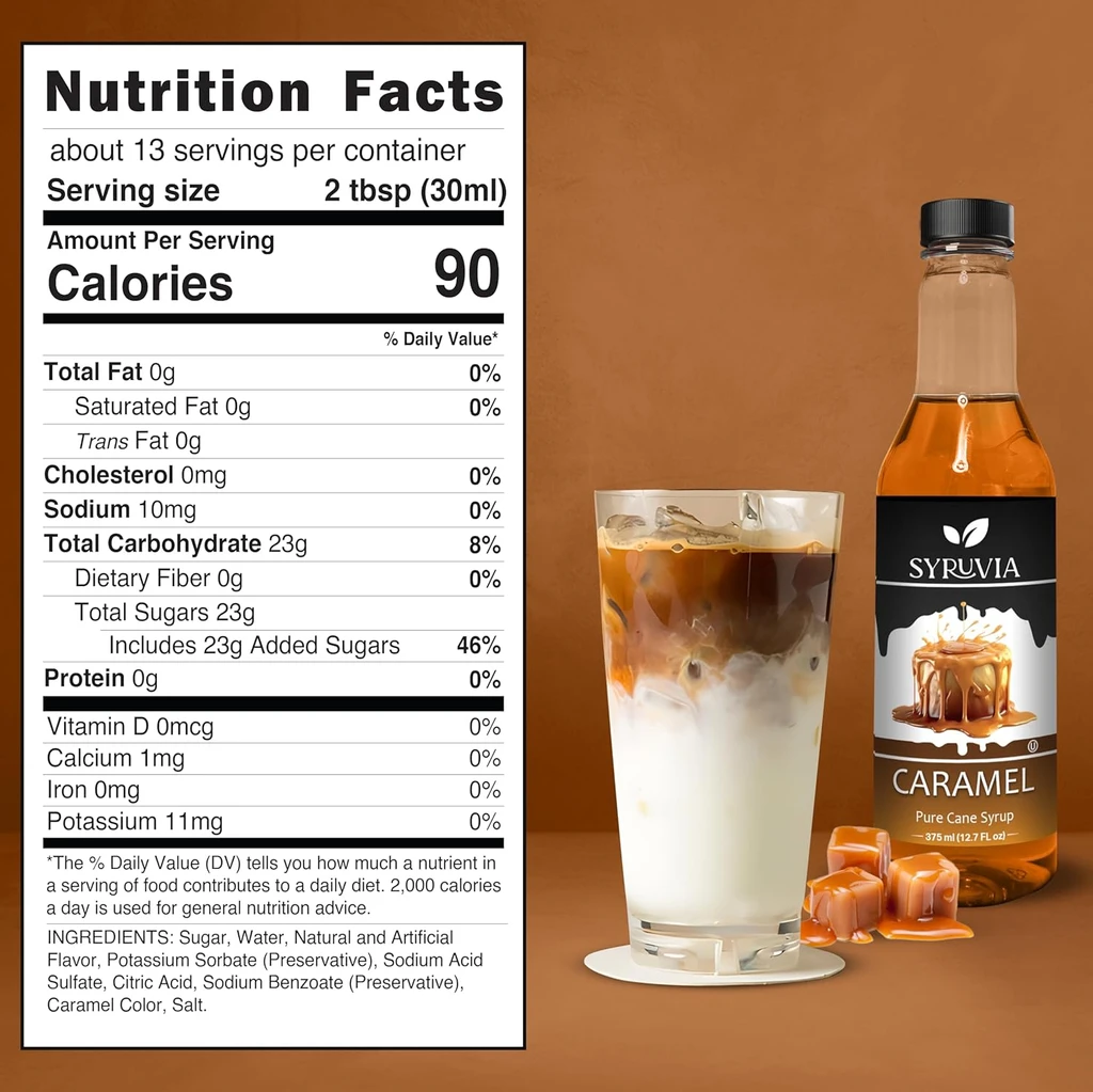 Syruvia Caramel Syrup