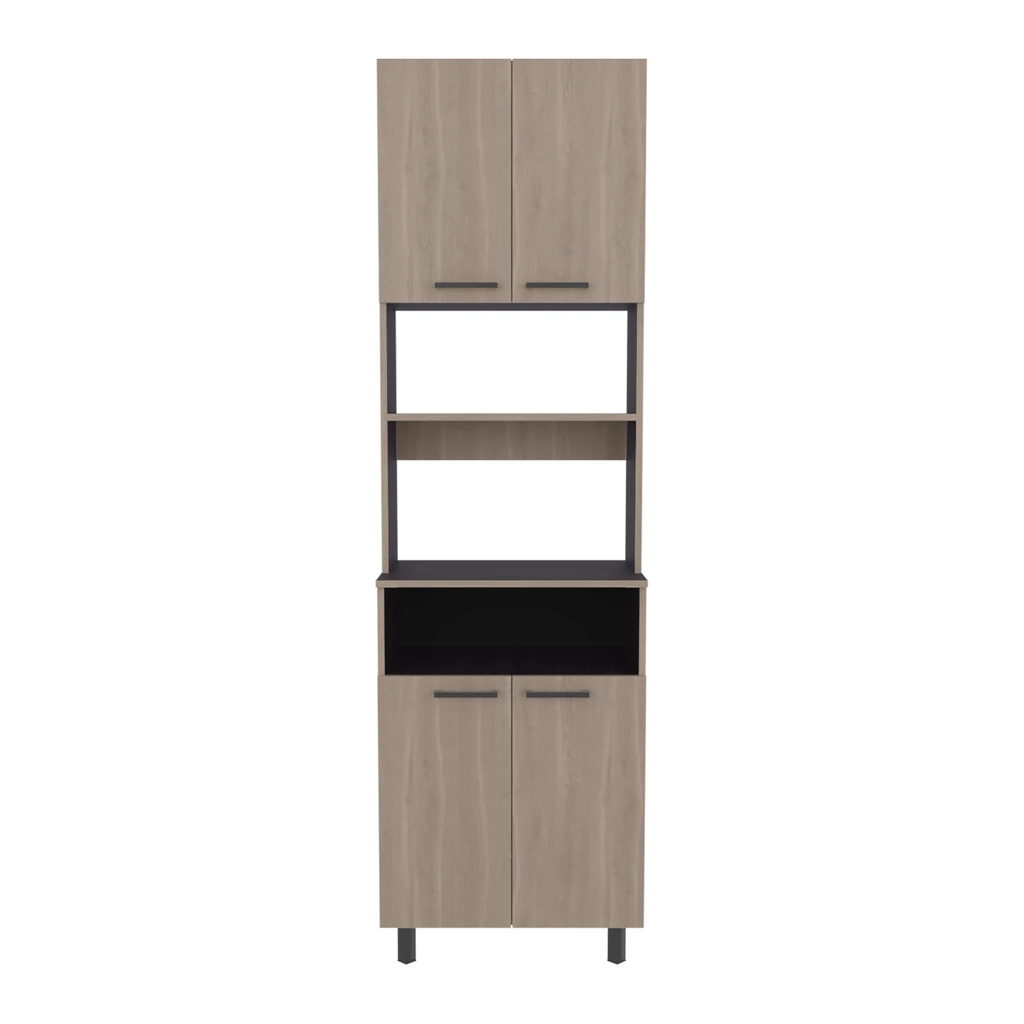 Tuhome Furniture Otomo Pantry Cabinet with 5 Shelves for Organized Storage