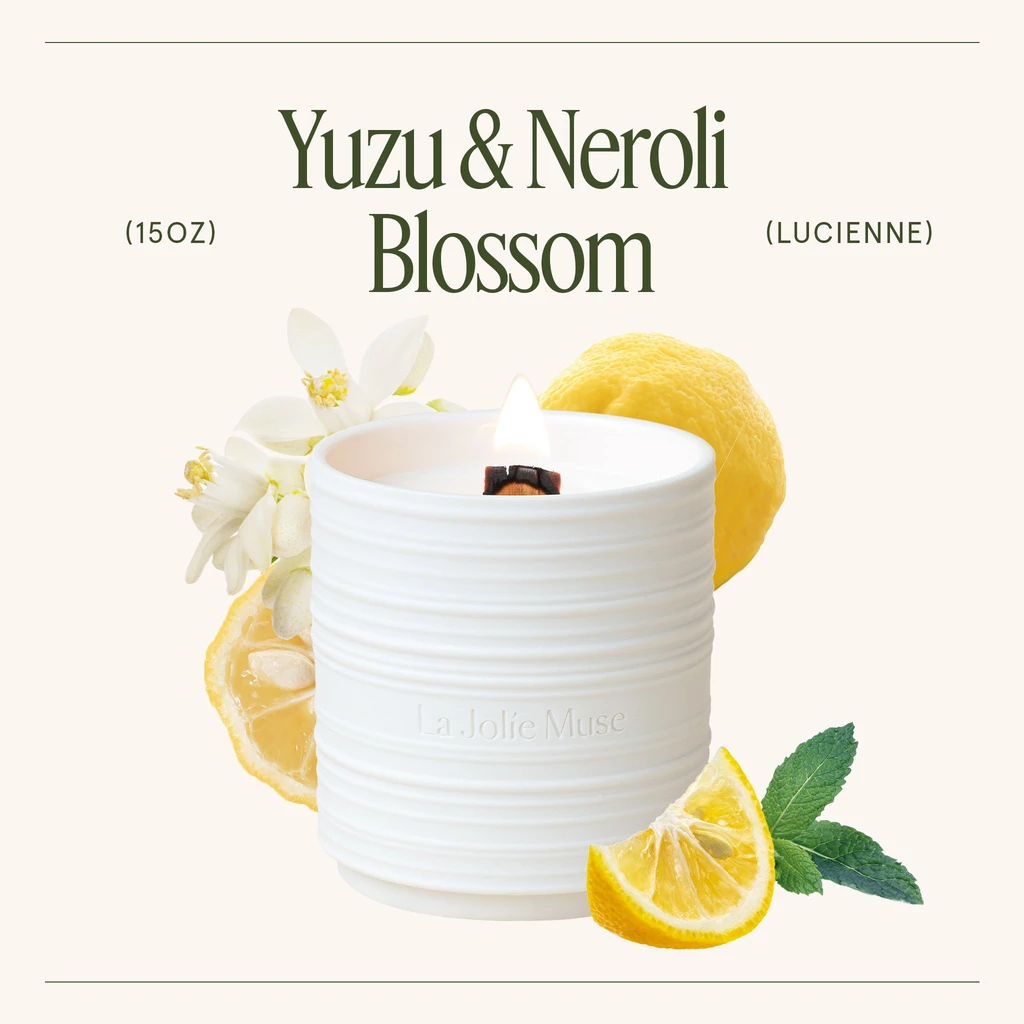 La Jolie Muse Lucienne - Yuzu & Neroli Blossom Candle