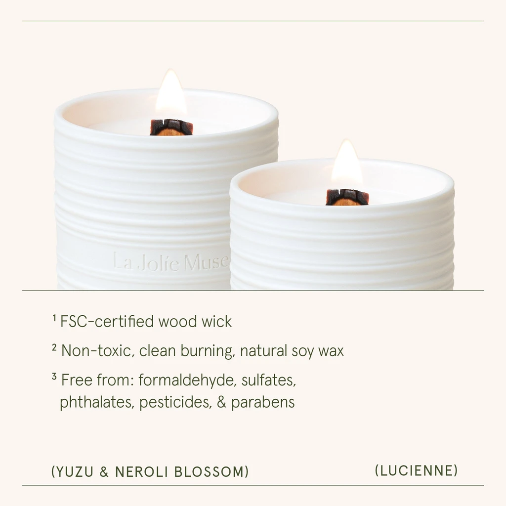 La Jolie Muse Lucienne - Yuzu & Neroli Blossom Candle