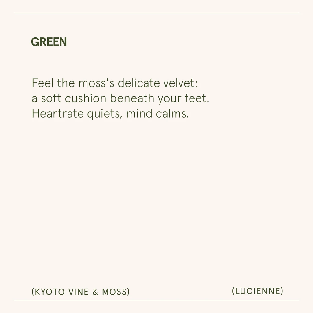 La Jolie Muse Lucienne - Kyoto Vine & Moss Candle