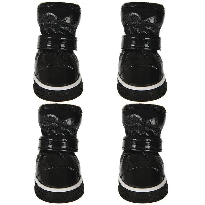 Dog Hugs Cat Cozy Paws: Stylish And Protective Cotton Dog Shoes