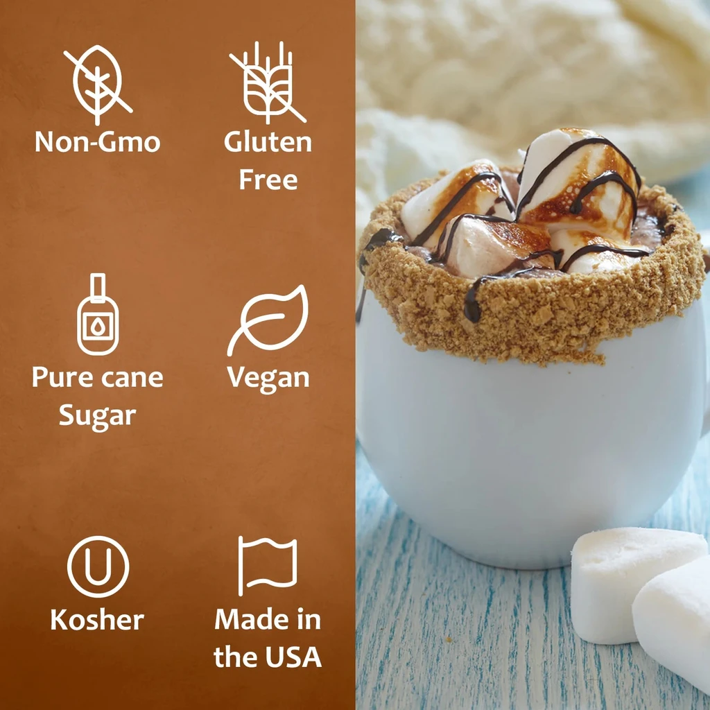 Syruvia Variety Pack - Peanut Butter Cup, And Smores Coffee Syrup