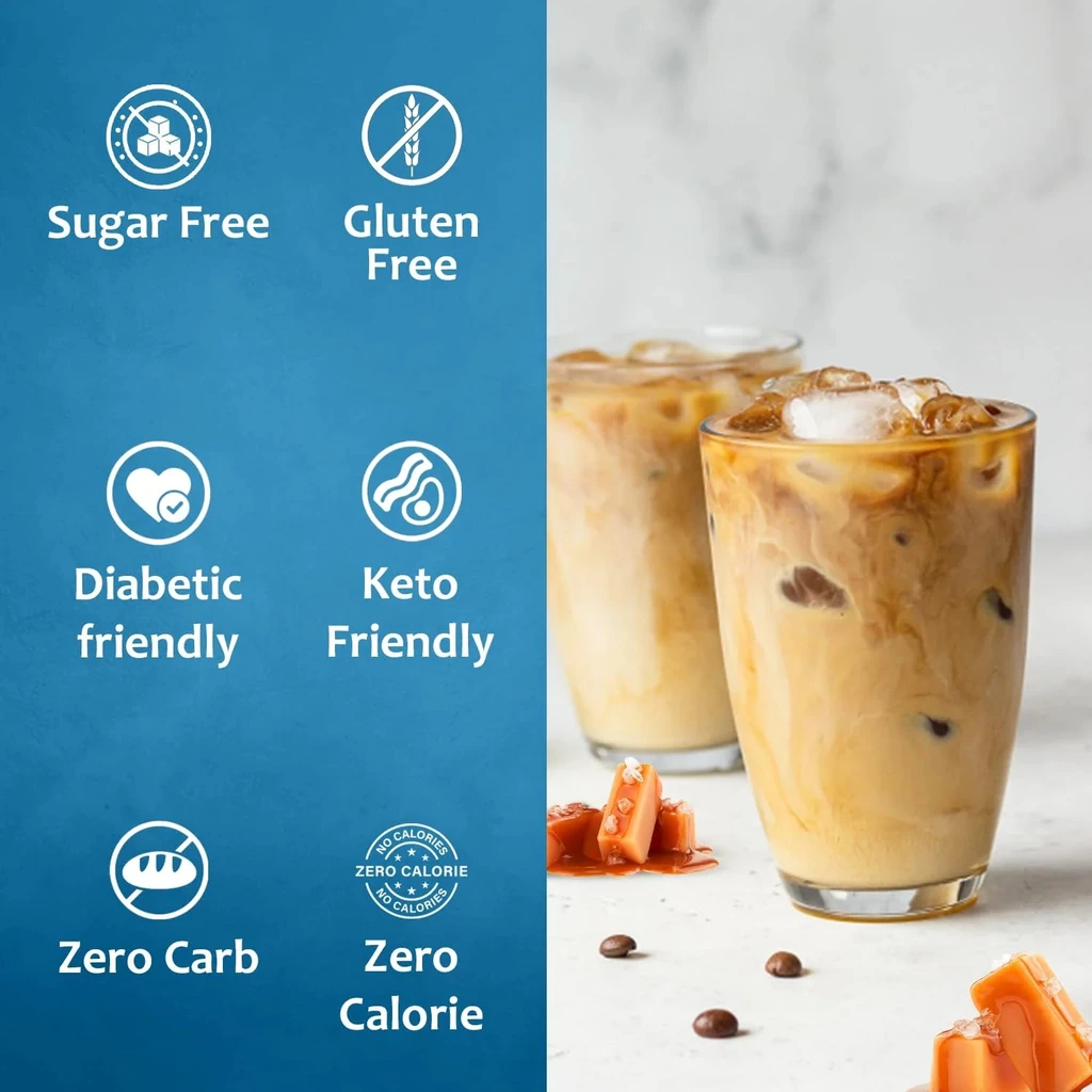 Syruvia Variety Pack - Sugar Free Salted Caramel And Sugar Cinnamon Syrup