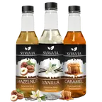 Variety Pack - Vanilla, Caramel, And Hazelnut Syrup