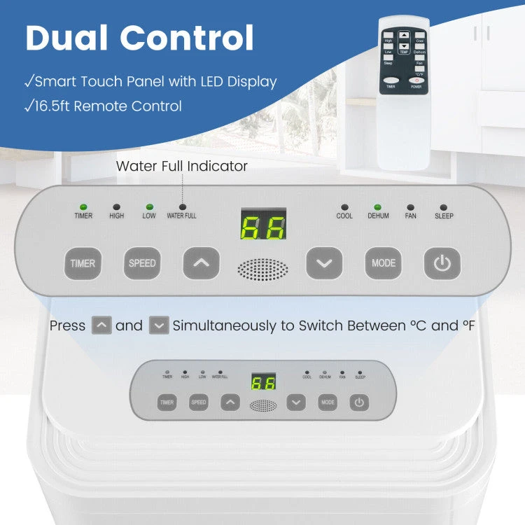 Directdeals Portable AC 5000/6000 BTU (SACC)