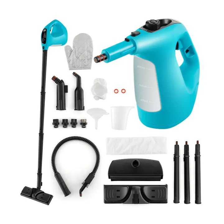 Directdeals 1400W Handheld Steam Cleaner With 14 Accessories & Child Lock