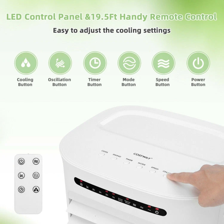 Directdeals 4-in-1 Portable Air Cooler With Timer & 3 Modes