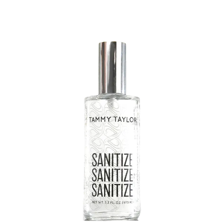 Tammy Taylor Cotton Candy Swirl Glass Spray Sanitizer
