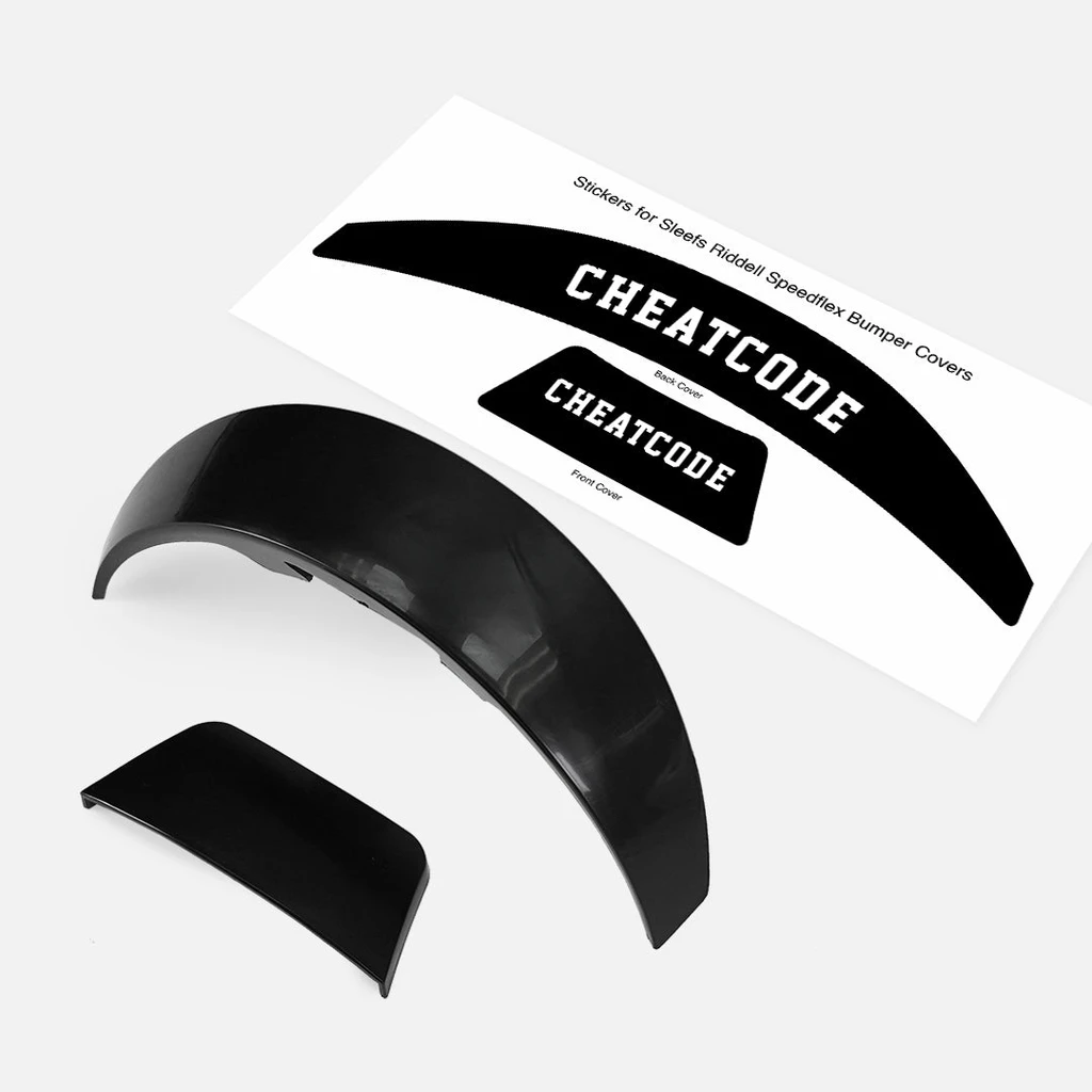 SLEEFS Cheatcode Riddell Speedflex Front and Back Bumper Sticker Kit