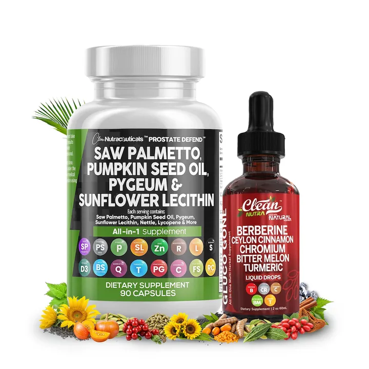 Clean Nutra Prostate & Metabolic Health Duo
