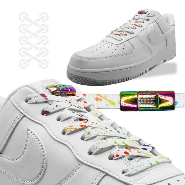 LaceLinks Flat Elastic Shoelaces