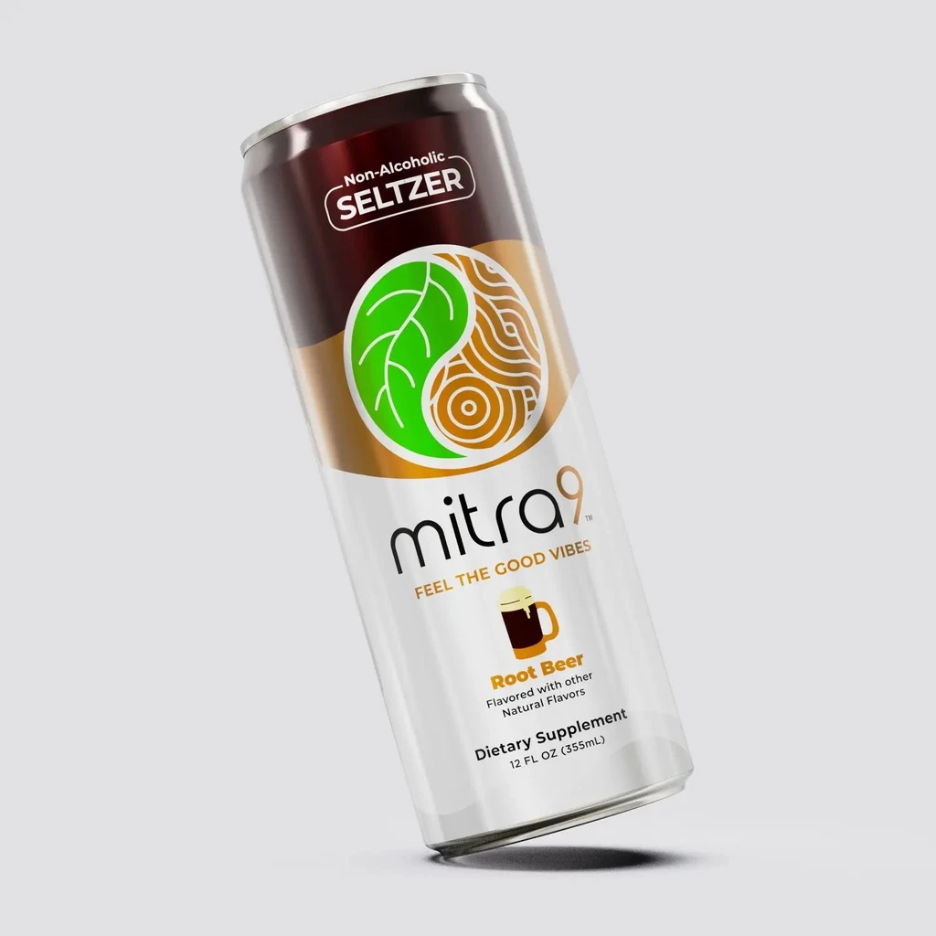 Mitra9 Brands Root beer Kratom Soda (4-pack)