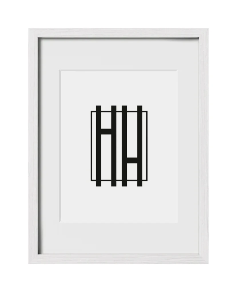 Haus and Hues Set Of 2 Gallery Frames - No Matting - Frames Only, No Printing