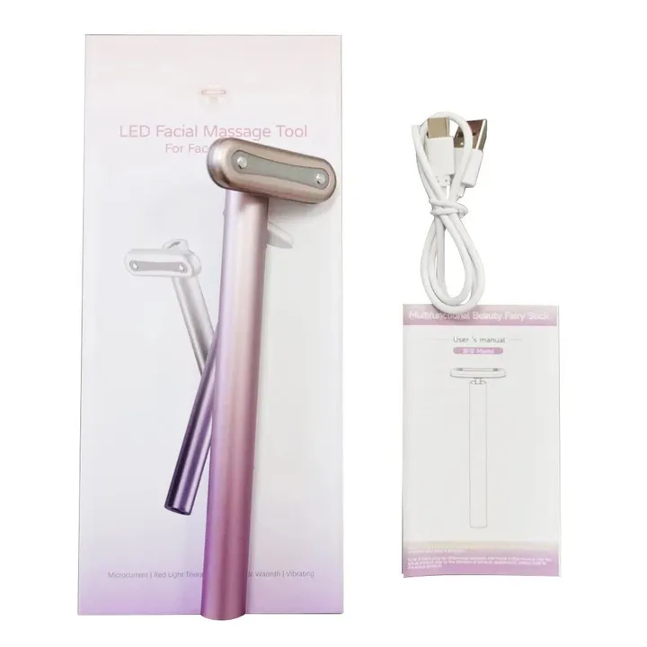 Besteria LED Microcurrent Eye & Face Massager With Heat Vibration