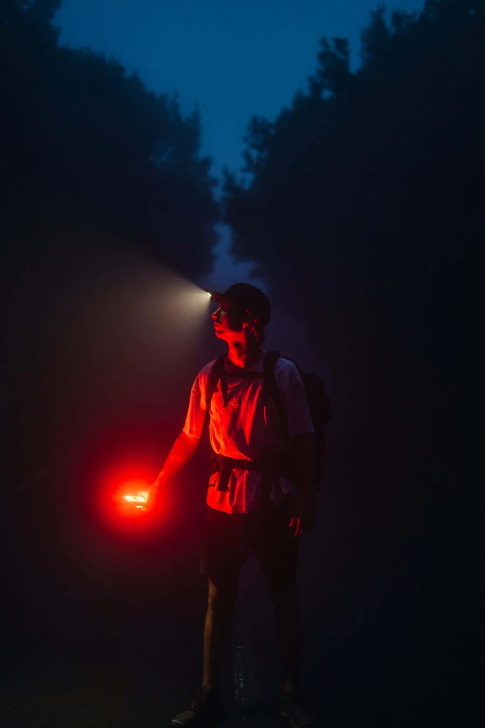 Panther Vision Power Bundle: LED Lighted Hat & Rechargeable Flashlight Lantern