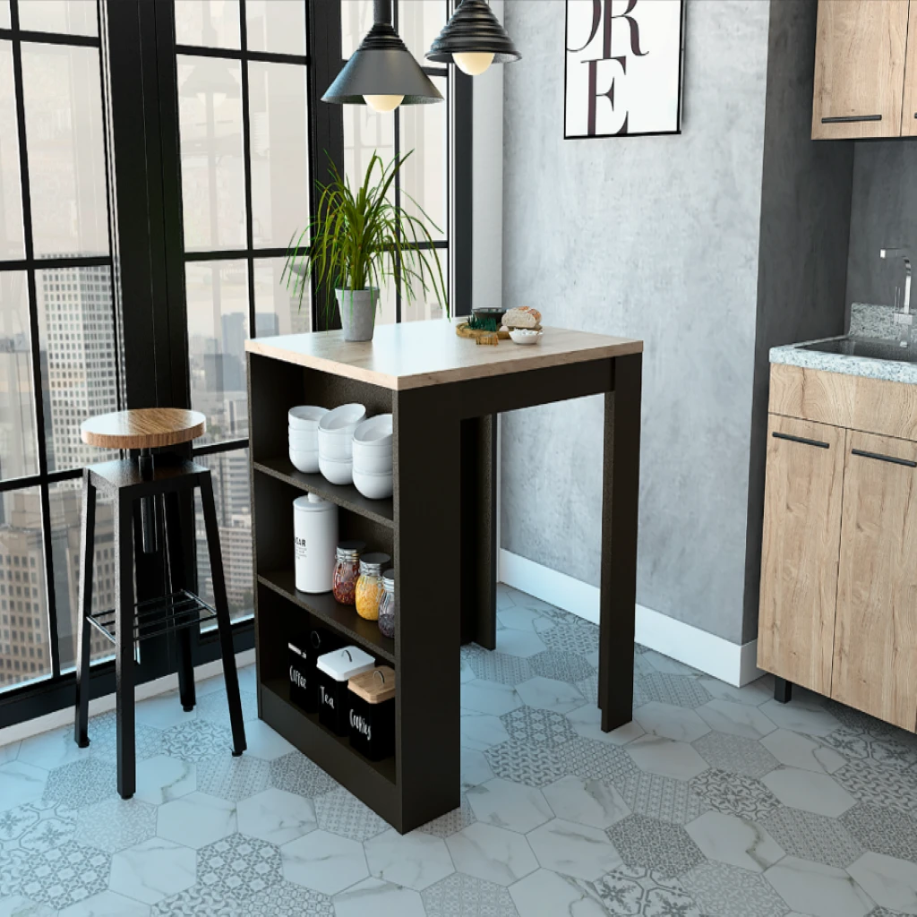 FM FURNITURE Alameda Kitchen Island