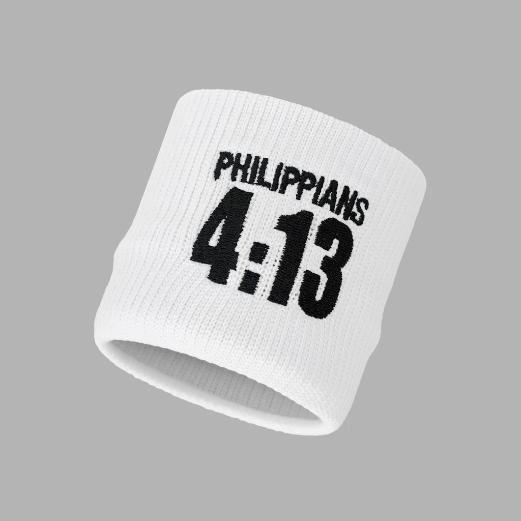 SLEEFS Philippians 4:13 Drip Wristband