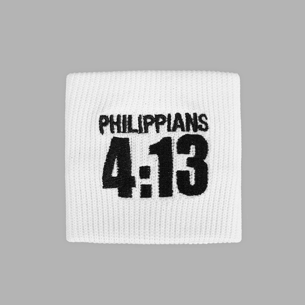 SLEEFS Philippians 4:13 Drip Wristband
