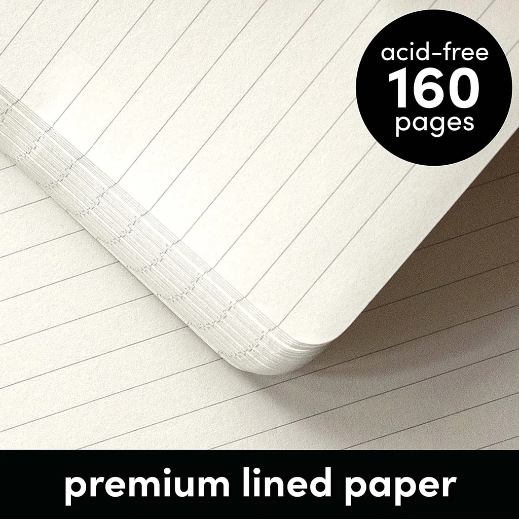 Loomini Learning Lined Journal Notebook