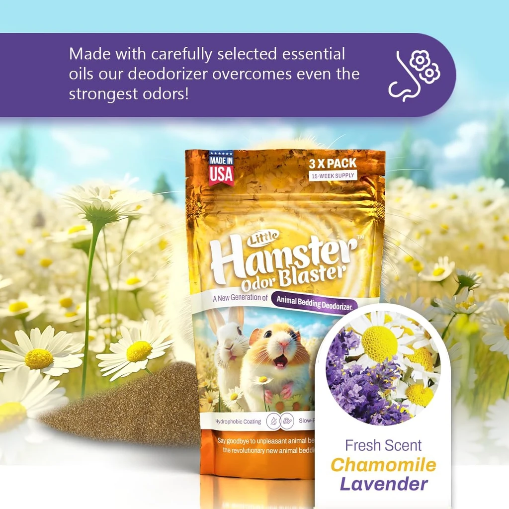 PETBEING Little Hamster Odor Blaster