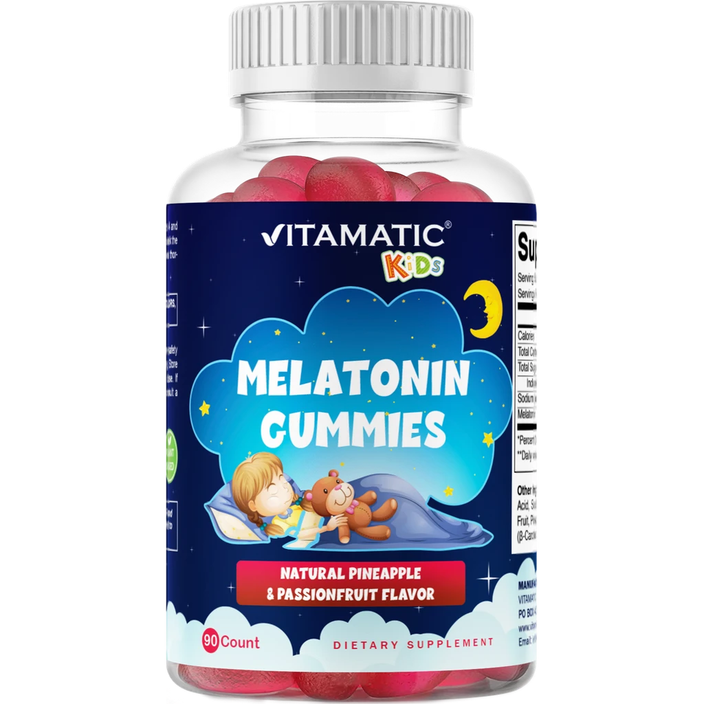 Vitamatic Sugar Free Kids Melatonin 1mg
