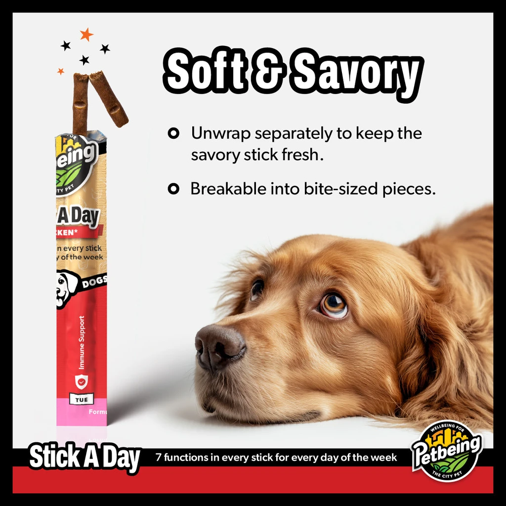 PETBEING Stick A Day For Dogs
