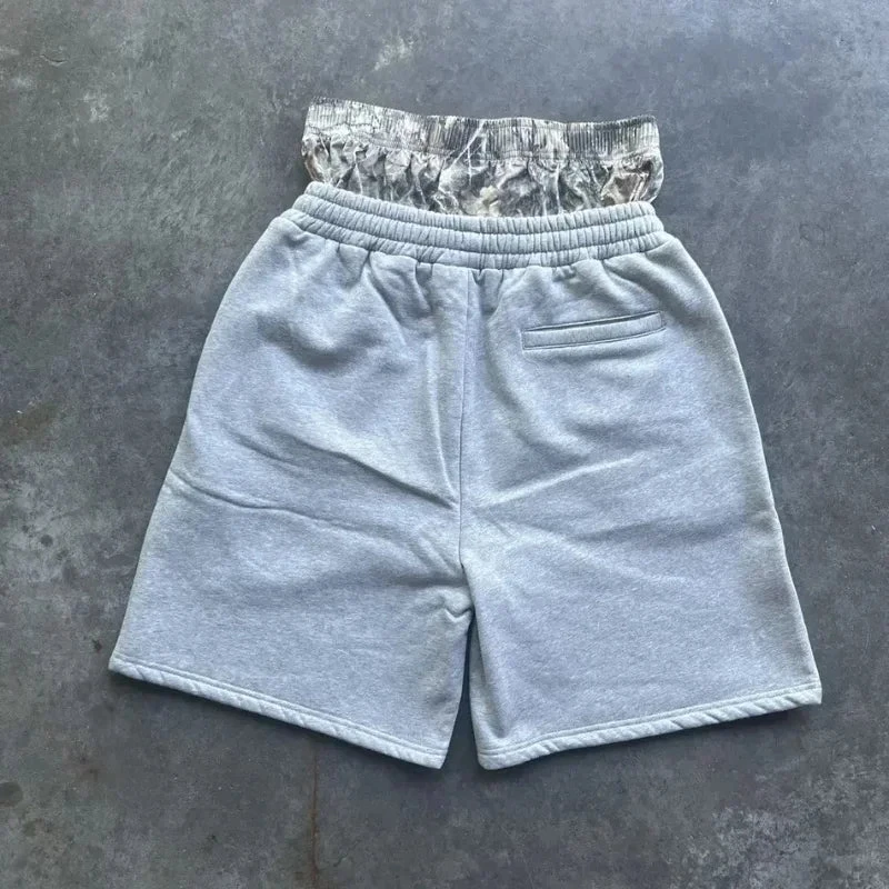 ZYNE New Summer Letter Embroidery Loose Sports Shorts