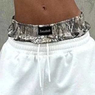 ZYNE New Summer Letter Embroidery Loose Sports Shorts