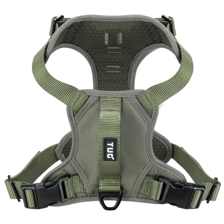 TUG Dog Harness With 2 Leash Connection Points