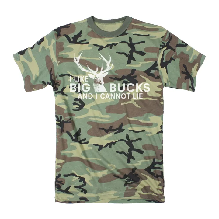 Crazy Dog T Shirts I Like Big Bucks Men's T Shirt