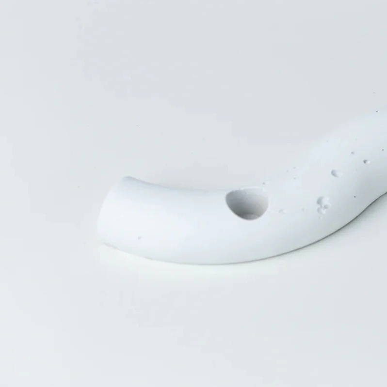 Bluecorn Candles Handcrafted S-Shaped Concrete Taper Candle Holder