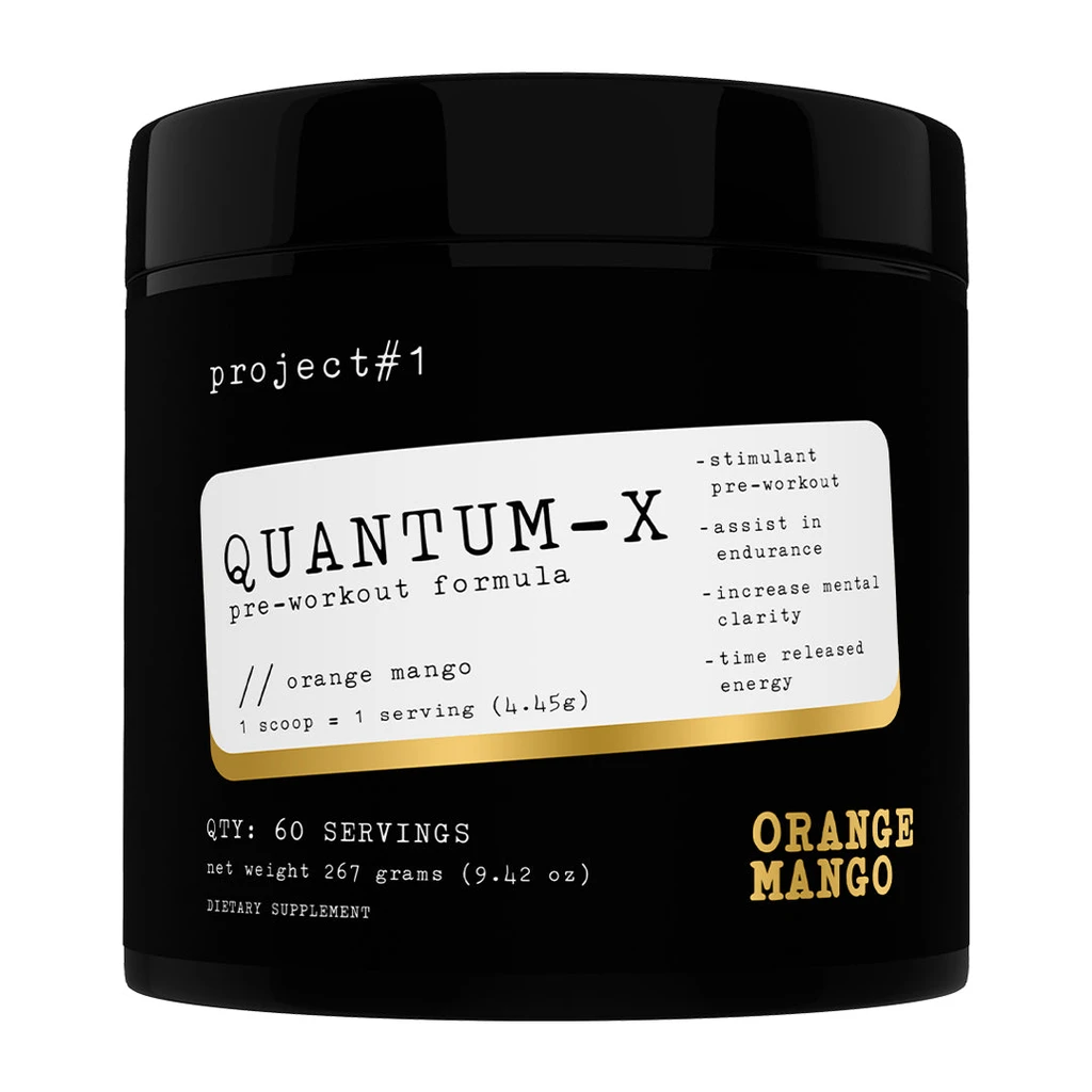 Project #1 Nutrition Orange Mango Quantum-X Gummy Bear: Energy & Performance Boost