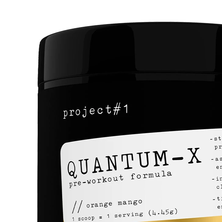 Project #1 Nutrition Orange Mango Quantum-X Gummy Bear: Energy & Performance Boost