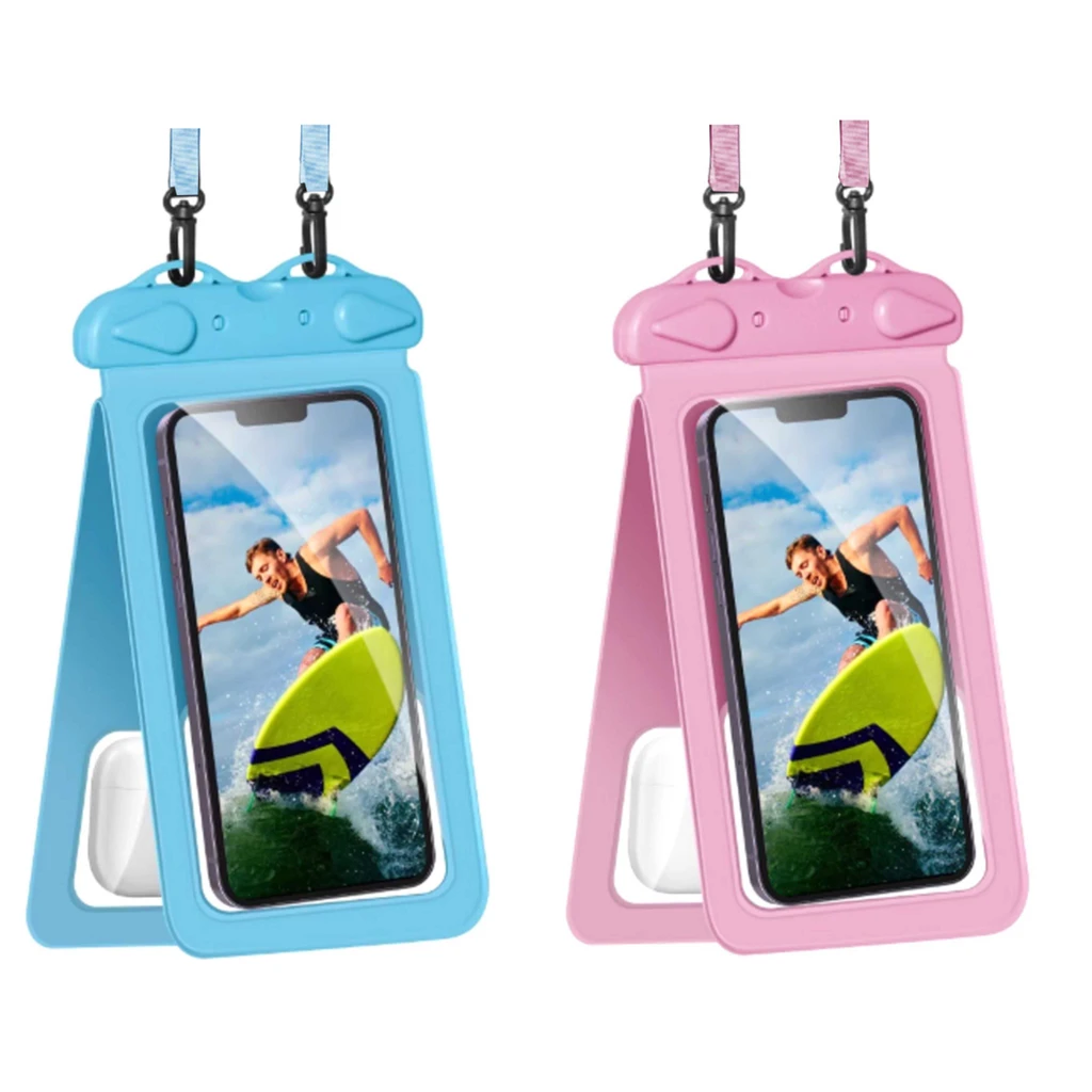 Gadgetfly Smart Choice Waterproof Transparent Pouches W/ Style And Practicality