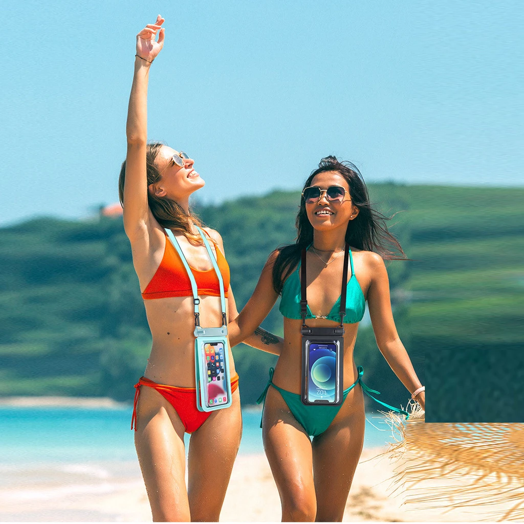 Gadgetfly Smart Choice Waterproof Transparent Pouches W/ Style And Practicality