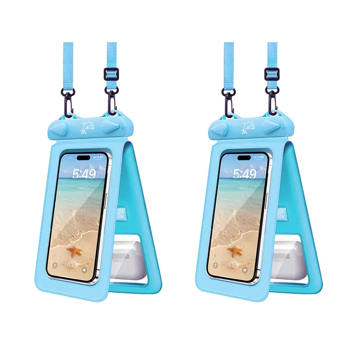 Gadgetfly Smart Choice Waterproof Transparent Pouches W/ Style And Practicality