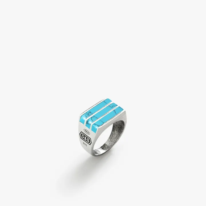 Degs & Sal Sterling Silver Elements Ring