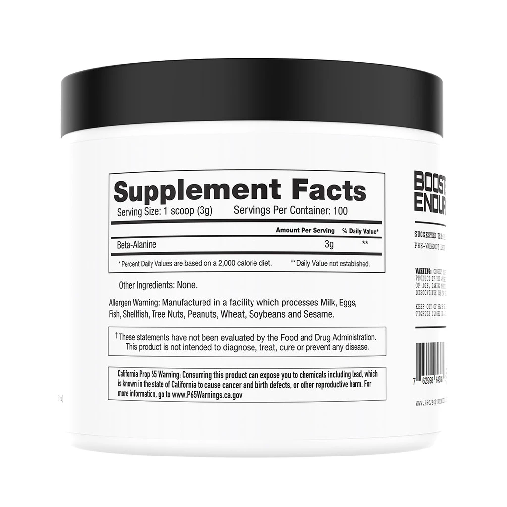 Project #1 Nutrition Beta Alanine