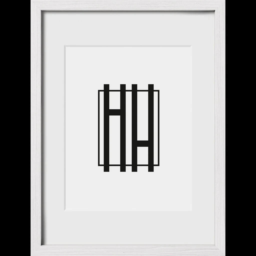 Haus and Hues Set Of 5 Gallery Frames - With Matting