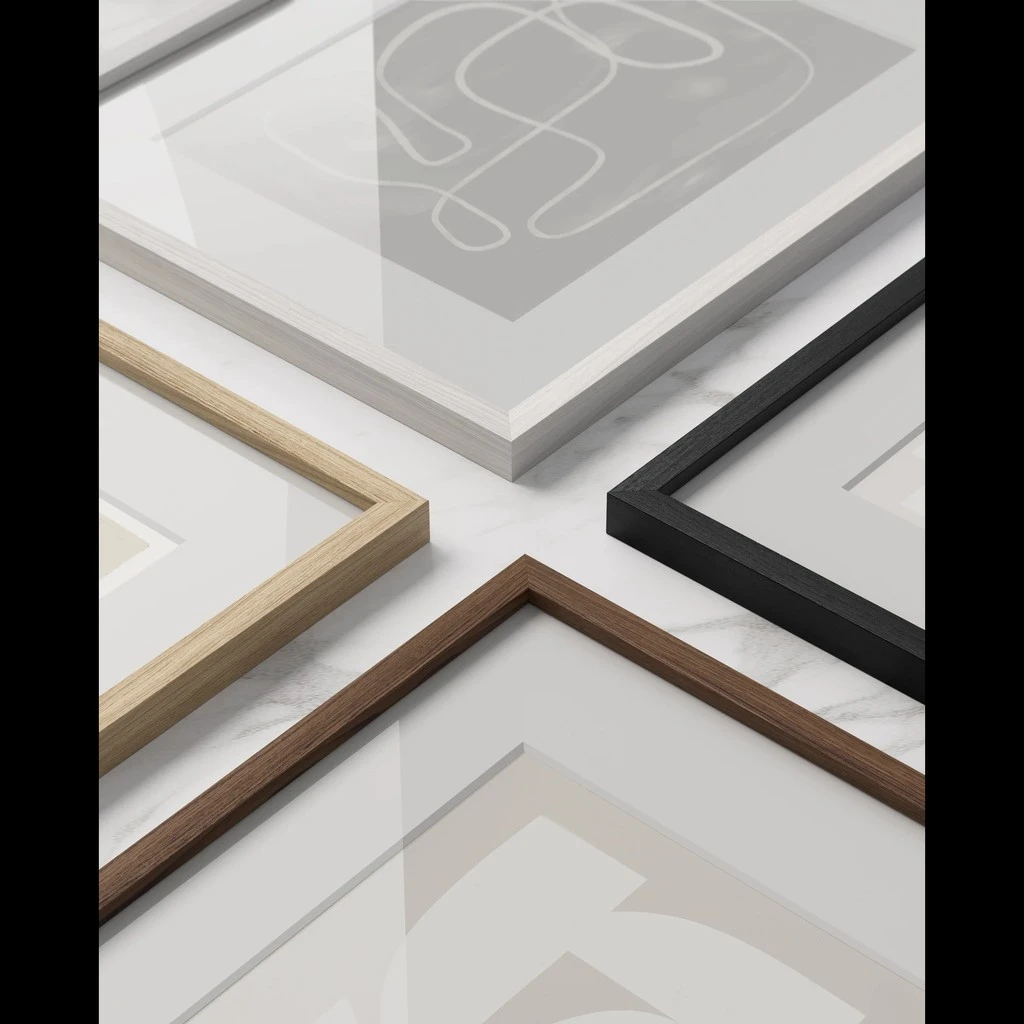 Haus and Hues Set Of 5 Gallery Frames - With Matting