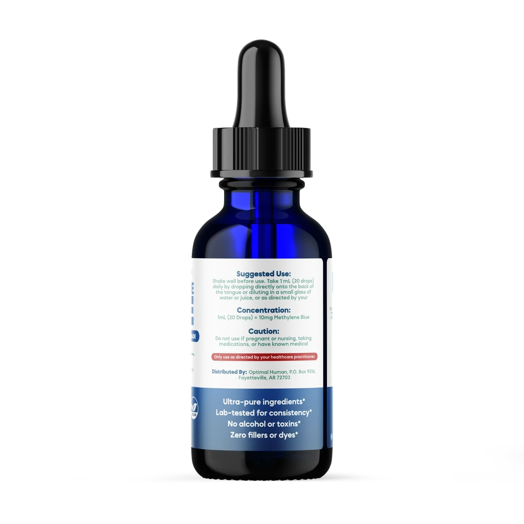 Optimal Human USP Grade Methylene Blue Liquid Drops