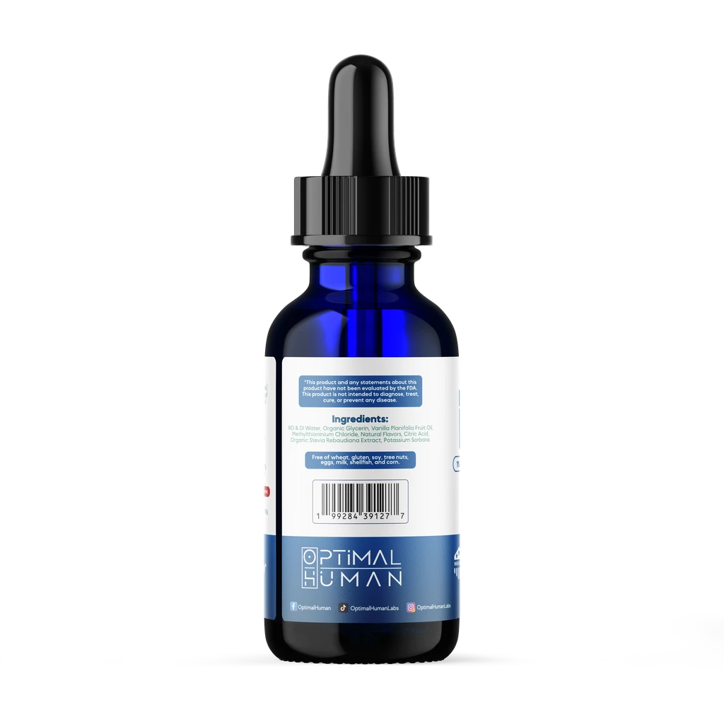 Optimal Human USP Grade Methylene Blue Liquid Drops