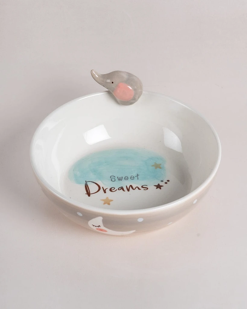 Casa Amarosa Ellie Handpainted Kids Breakfast Set