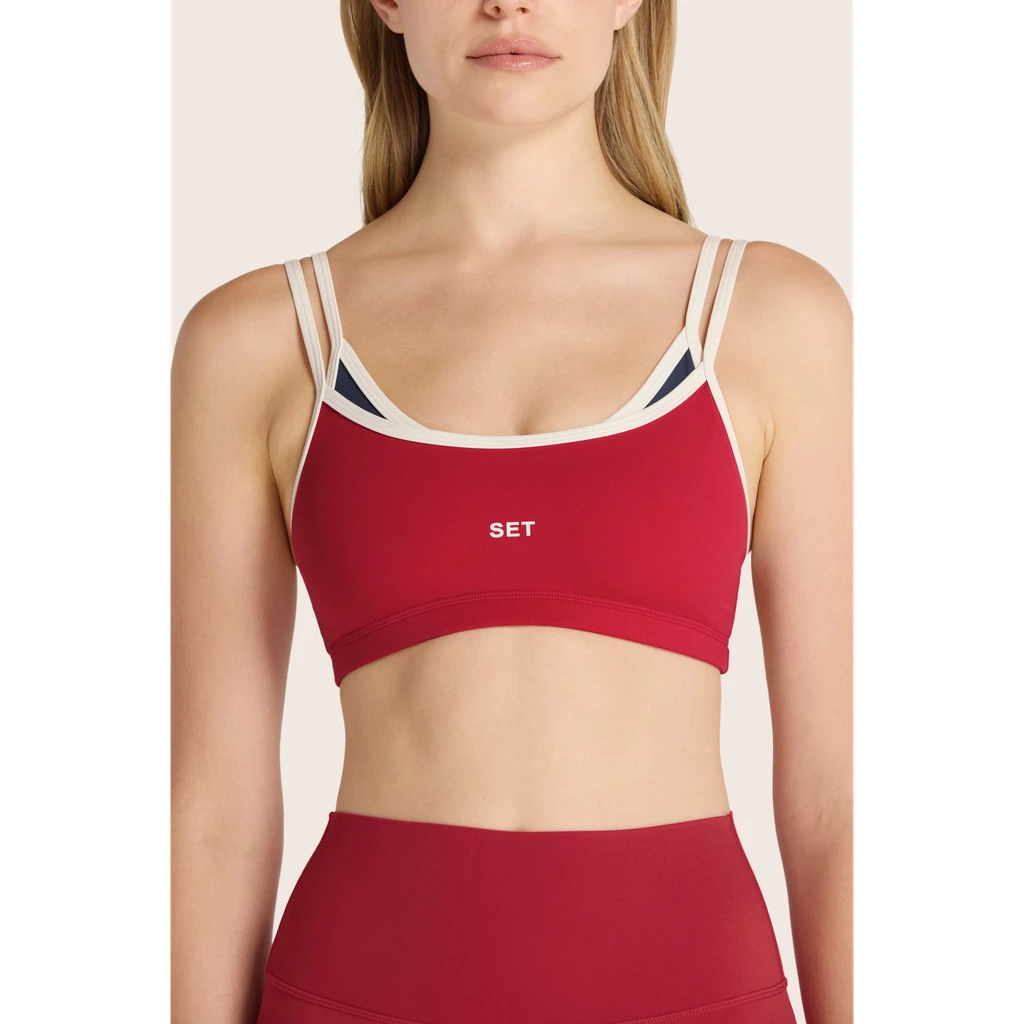 Set Active Breathe Layered Move Bra