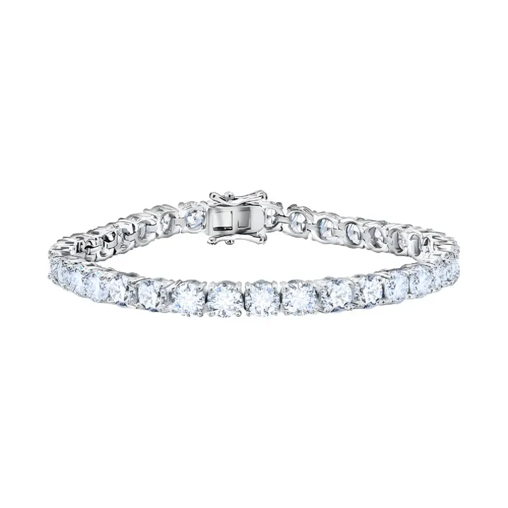 PORI JEWELRY 18K Over Sterling Silver Tennis Bracelet