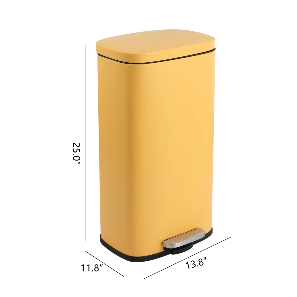 Happimess Abrahamus 30 Liter/8 Gallon Step-Open Trash Can